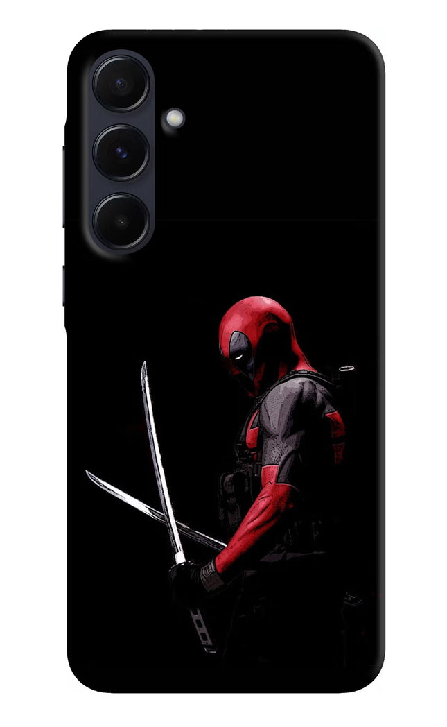 Deadpool Samsung A55 5G Hard Case Back Cover by Casekaro