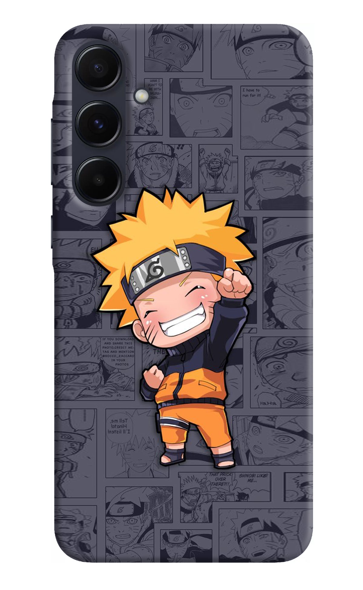 Chota Naruto Samsung A55 5G Back Cover