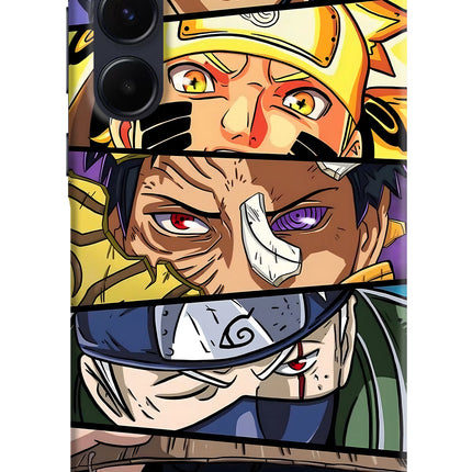 Naruto Character Samsung A55 5G Hard Case Back Cover by Casekaro