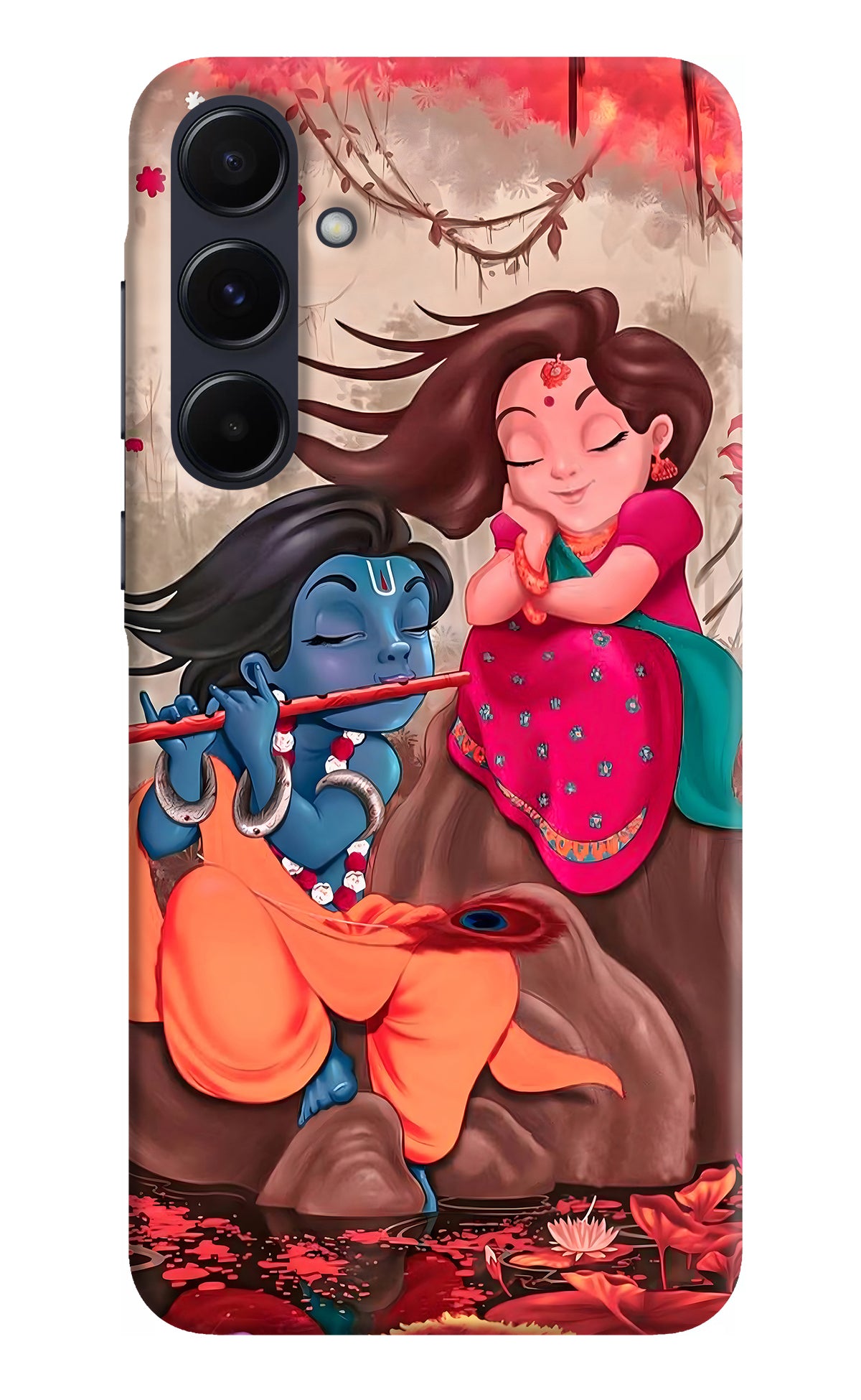 Radhe Krishna Samsung A55 5G Back Cover