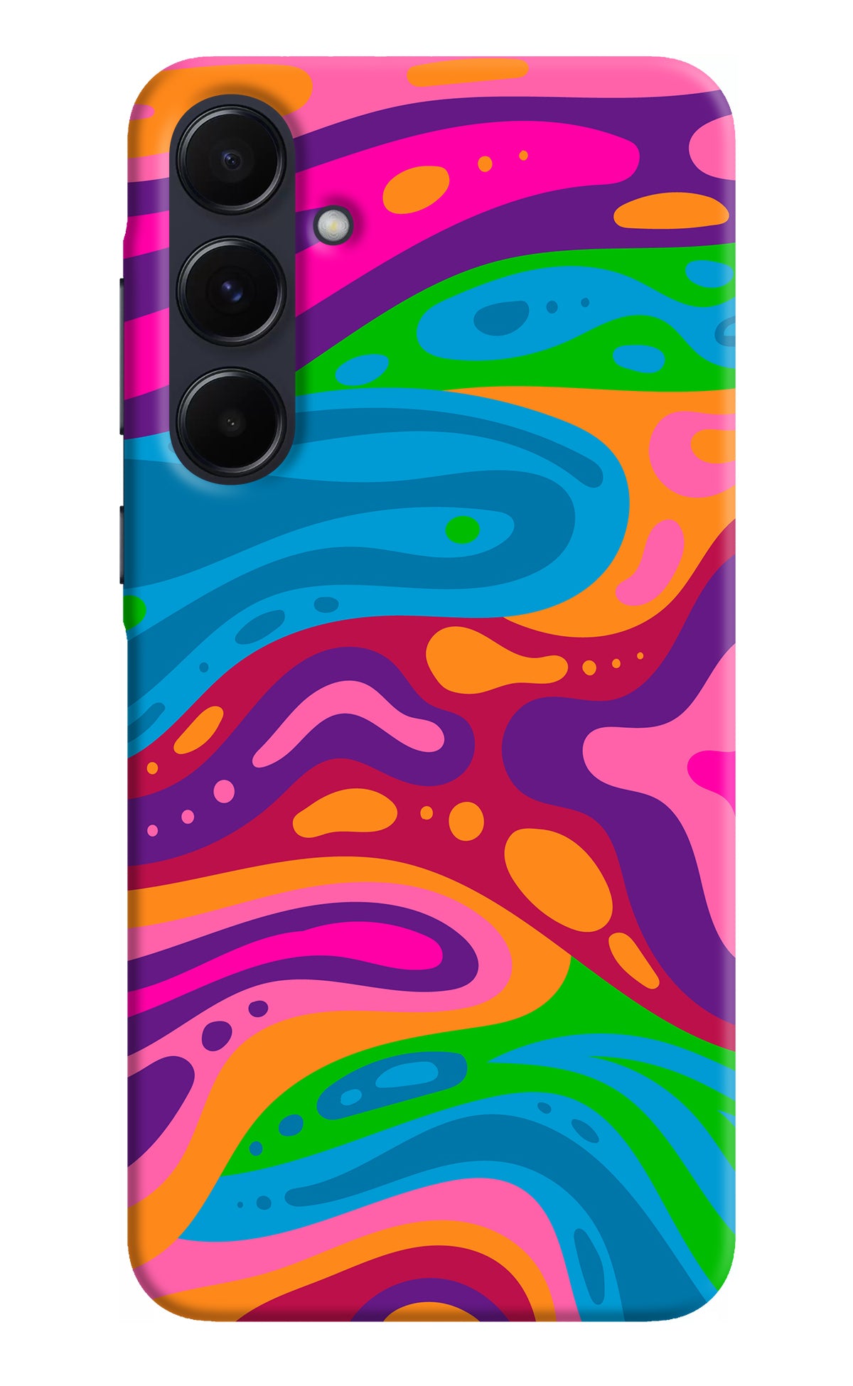 Trippy Pattern Samsung A55 5G Back Cover