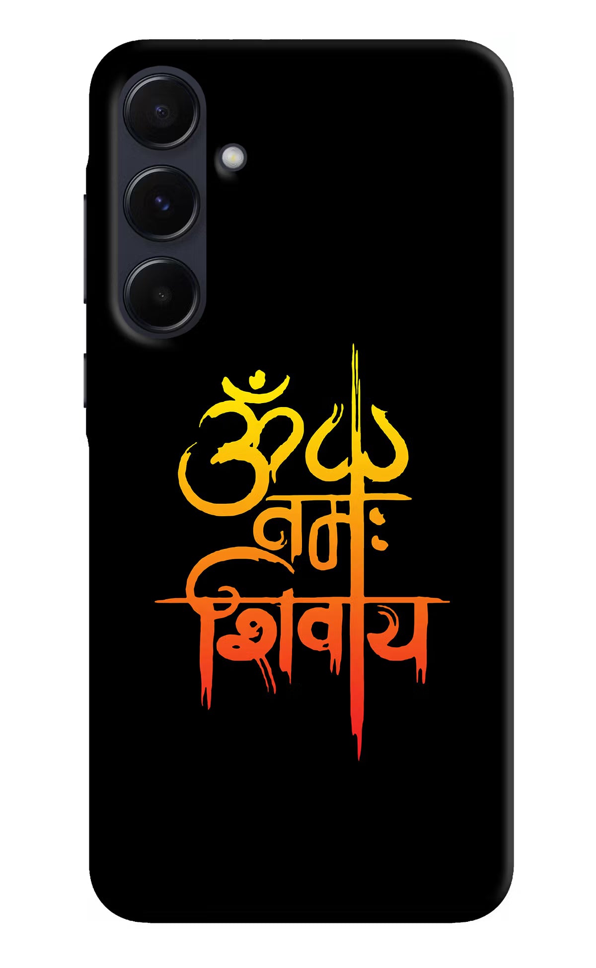 Om Namah Shivay Samsung A55 5G Hard Case Back Cover by Casekaro