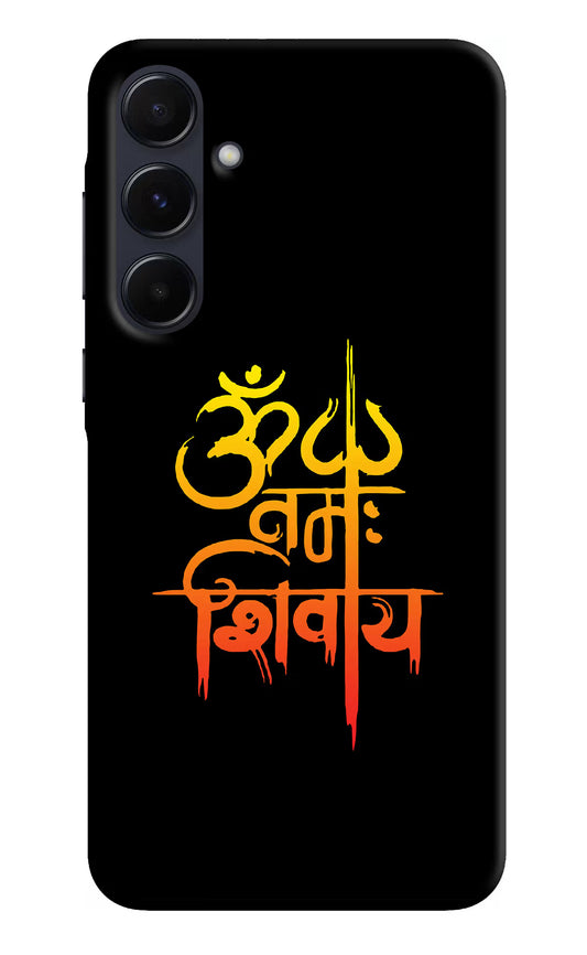 Om Namah Shivay Samsung A55 5G Hard Case Back Cover by Casekaro