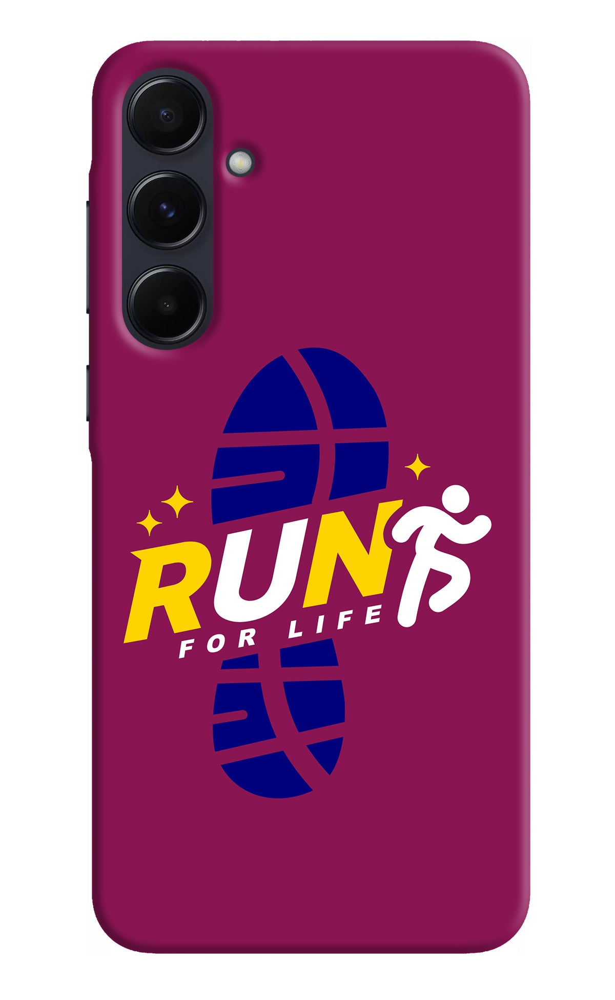 Run for Life Samsung A55 5G Back Cover