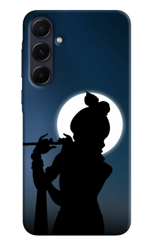 Shri Krishna Silhouette Samsung A55 5G Hard Case Back Cover by Casekaro