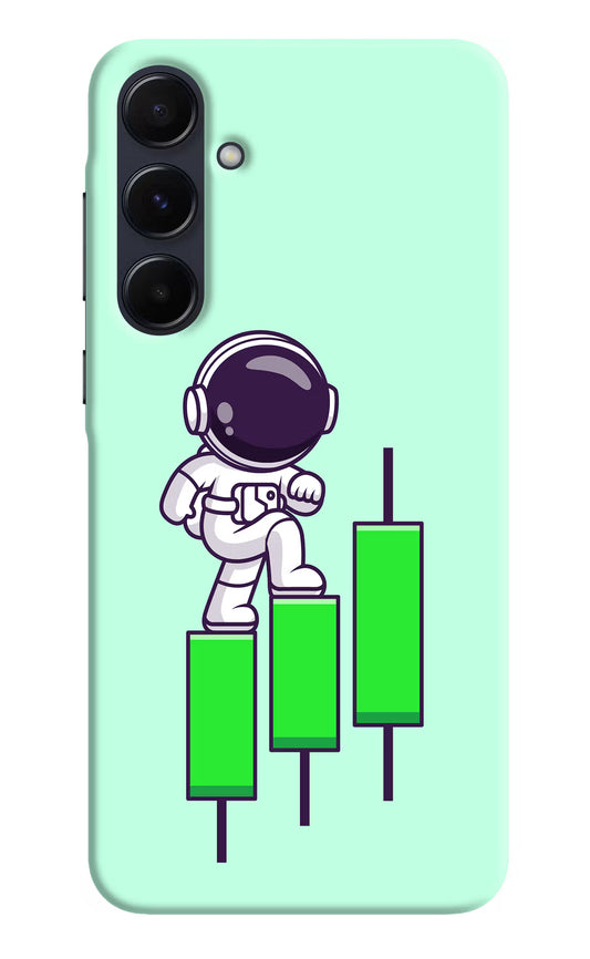 Astronaut Trader Samsung A55 5G Hard Case Back Cover by Casekaro