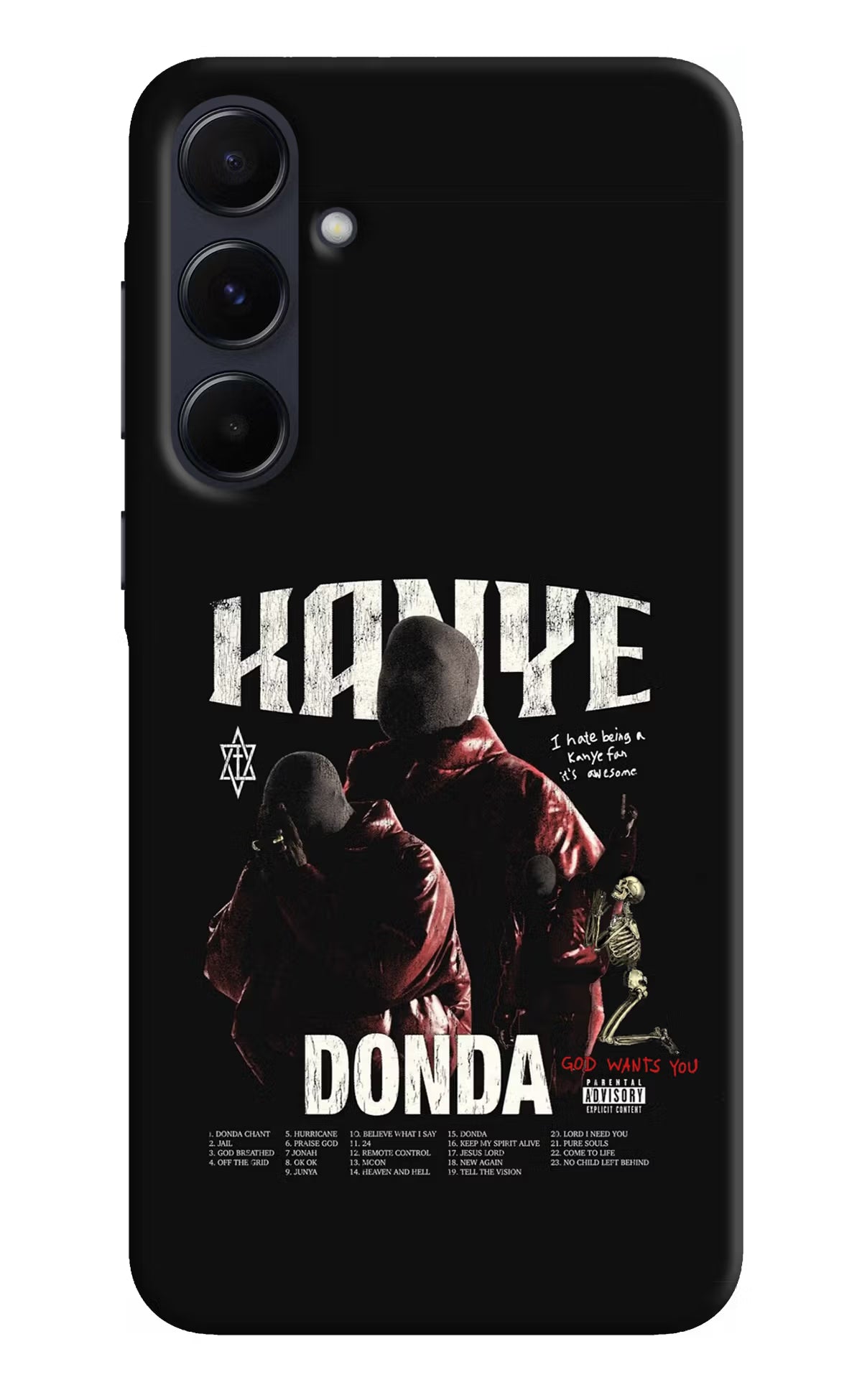 Donda Kanye West Samsung A55 5G Hard Case Back Cover by Casekaro