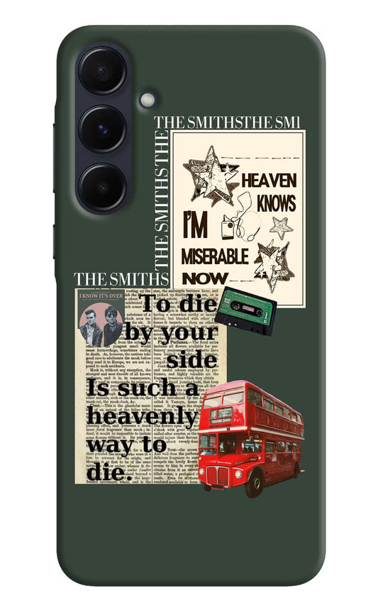 The Smiths Samsung A55 5G Hard Case Back Cover by Casekaro