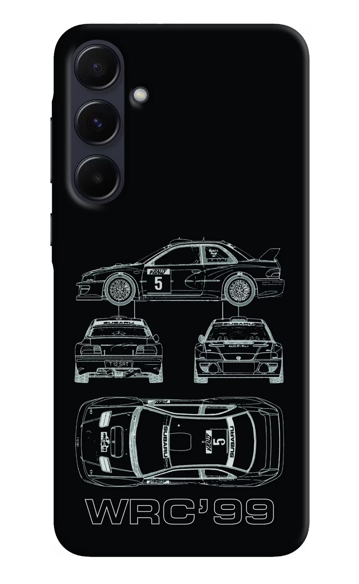 WRC'99 Samsung A55 5G Hard Case Back Cover by Casekaro