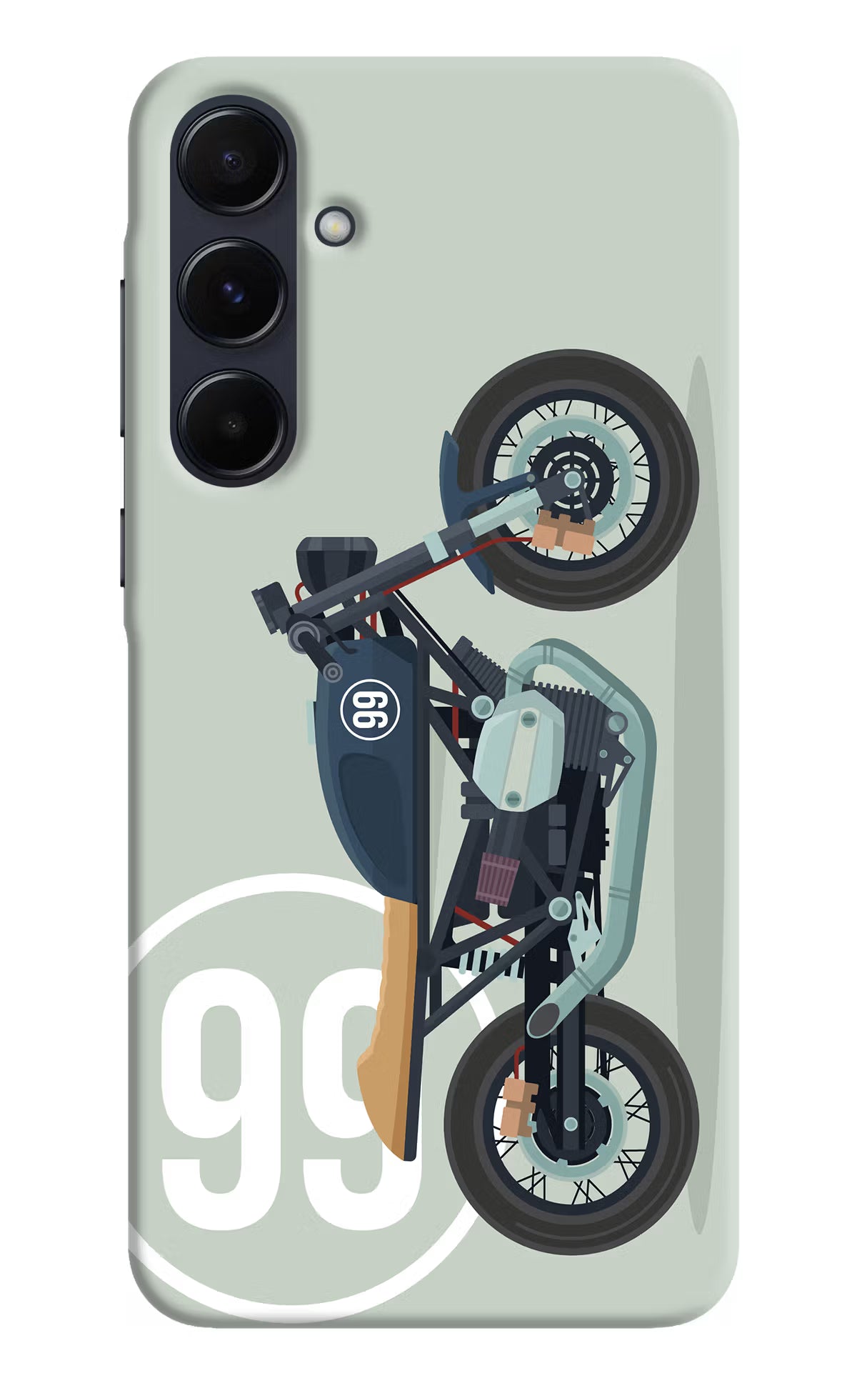 Classic Cafe Racer 99 Samsung A55 5G Hard Case Back Cover by Casekaro