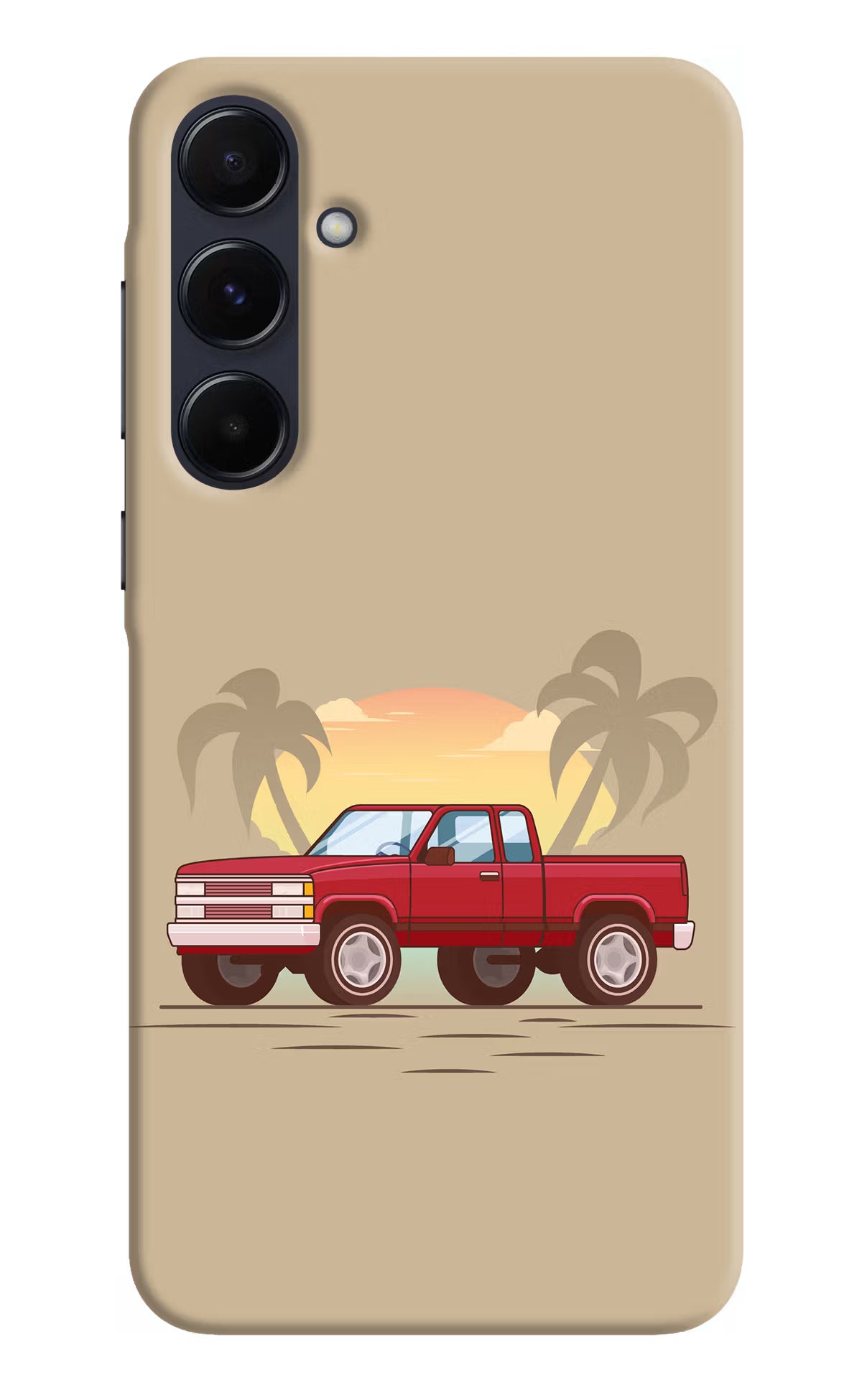 Desert Classic Drive Samsung A55 5G Hard Case Back Cover by Casekaro