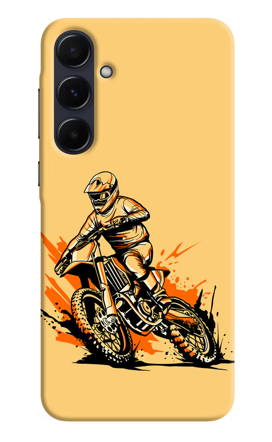 Off-Road Fury Samsung A55 5G Hard Case Back Cover by Casekaro