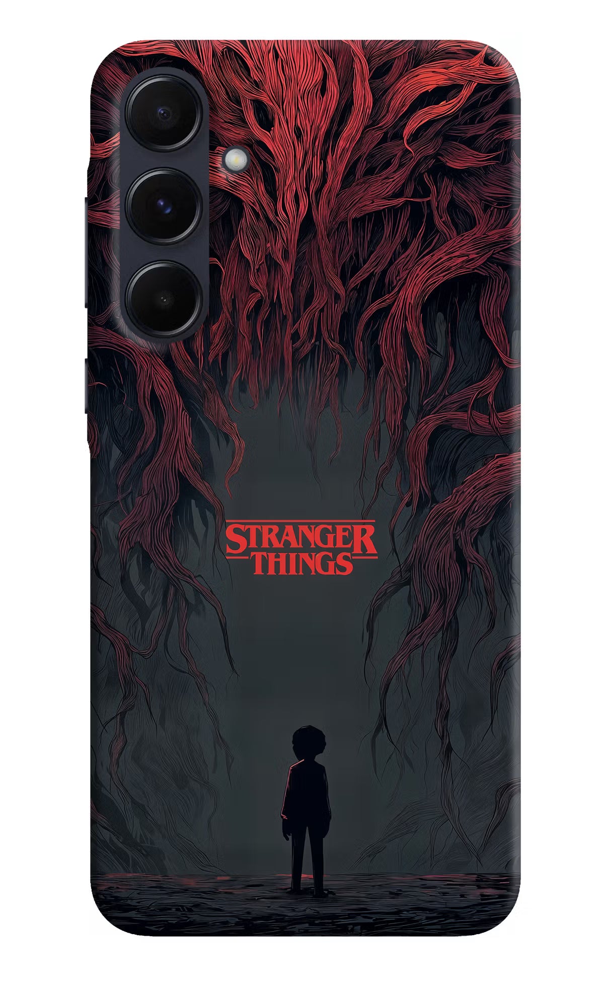 Ordinary Things Dark Side Samsung A55 5G Hard Case Back Cover by Casekaro