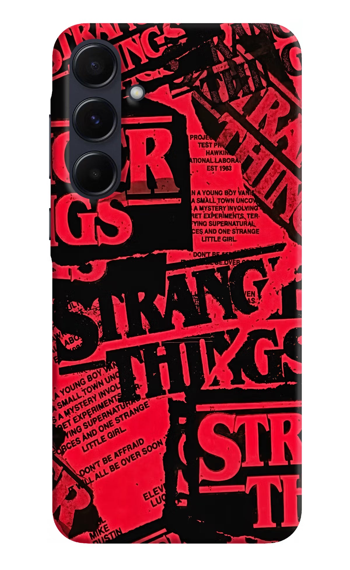 Ordinary Things Samsung A55 5G Hard Case Back Cover by Casekaro