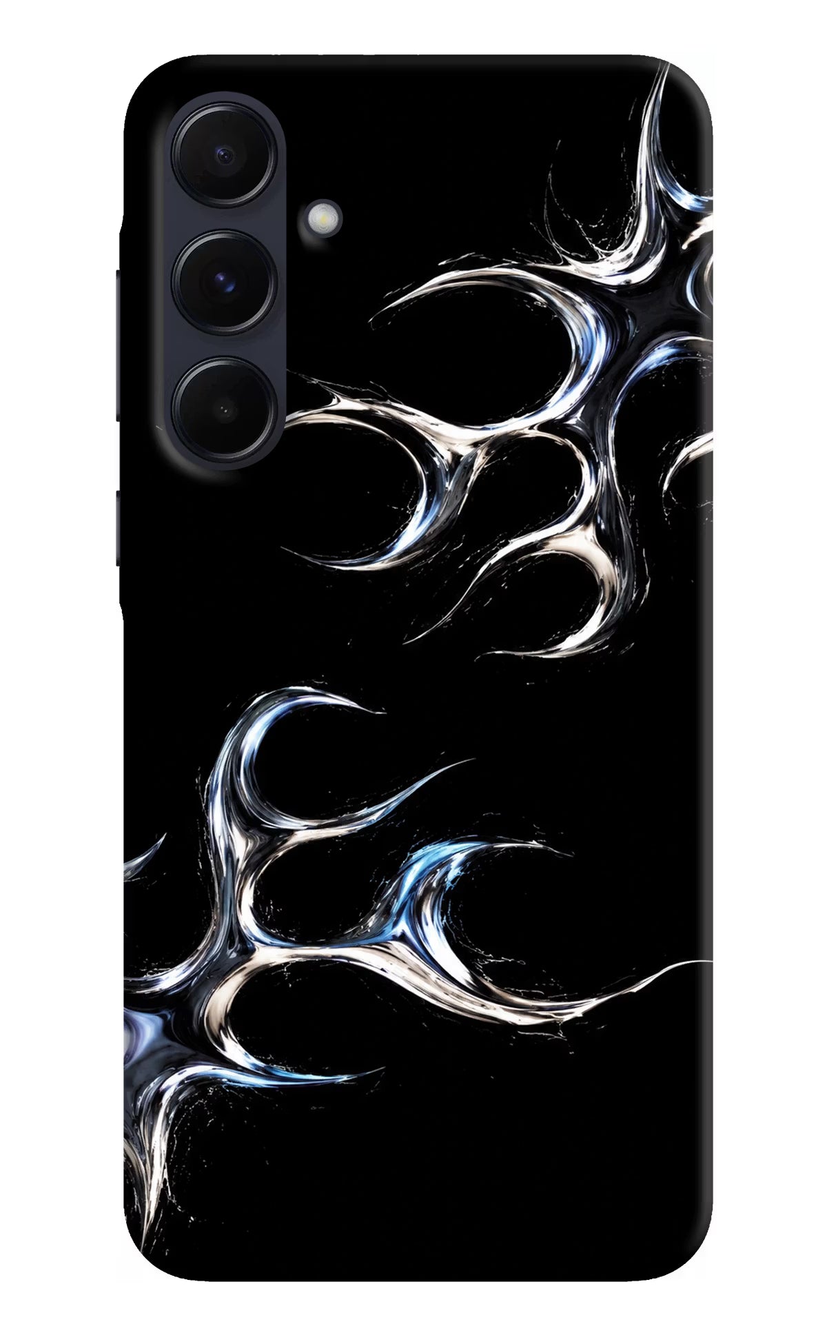 Chrome Tribal Samsung A55 5G Hard Case Back Cover by Casekaro