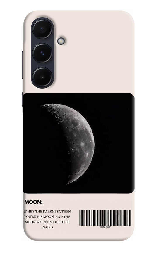 Moon Phase Samsung A55 5G Hard Case Back Cover by Casekaro