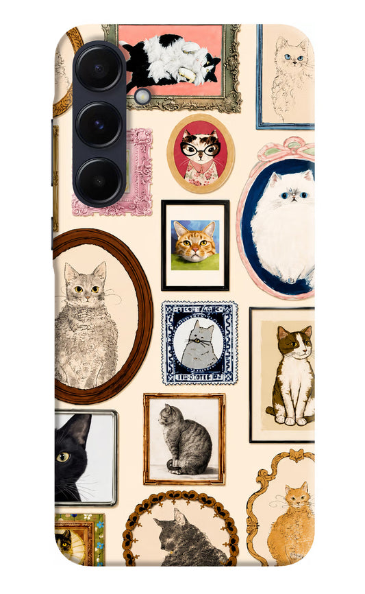 Mirror Cats Samsung A55 5G Hard Case Back Cover by Casekaro