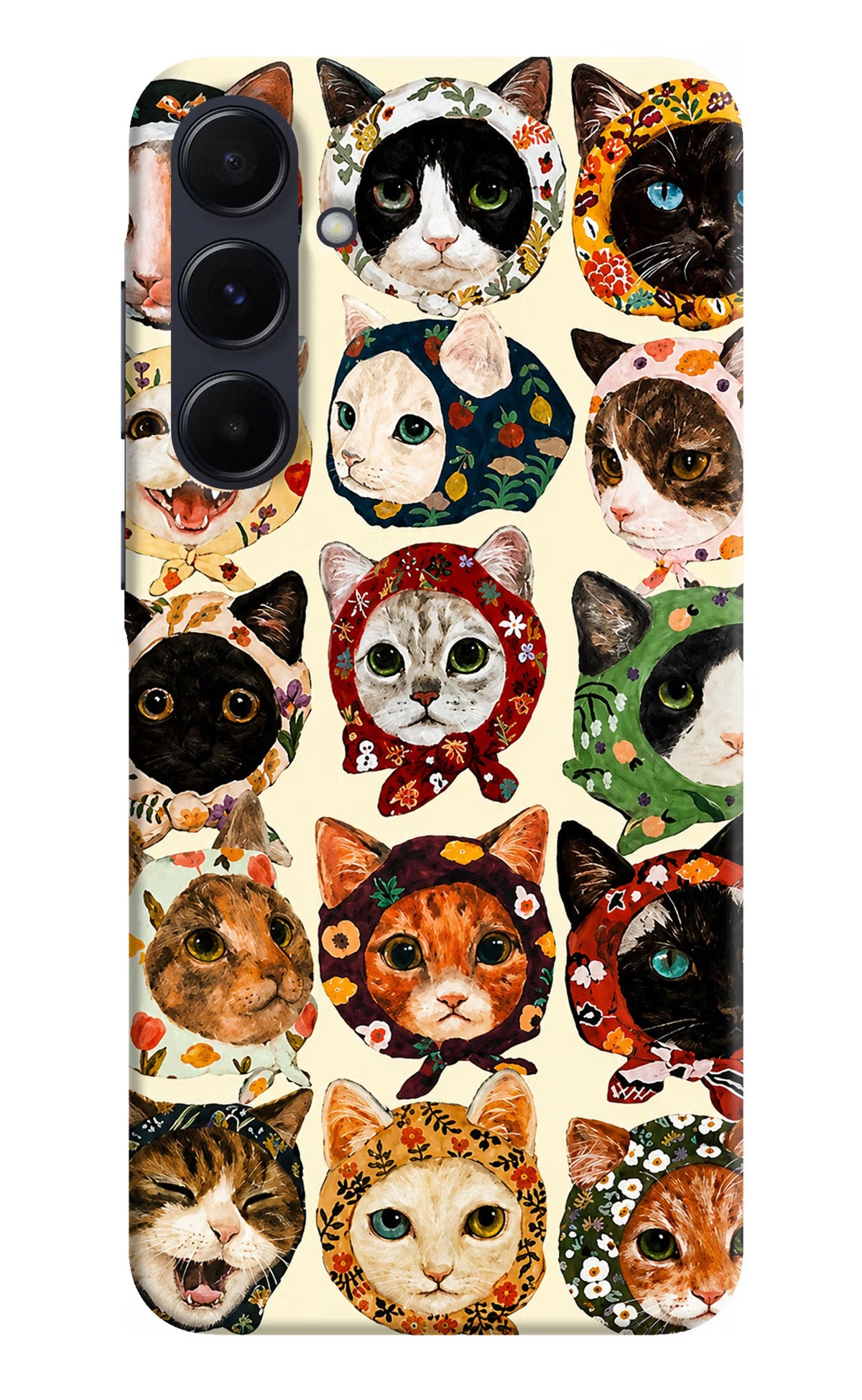 Cool Cat Samsung A55 5G Back Cover