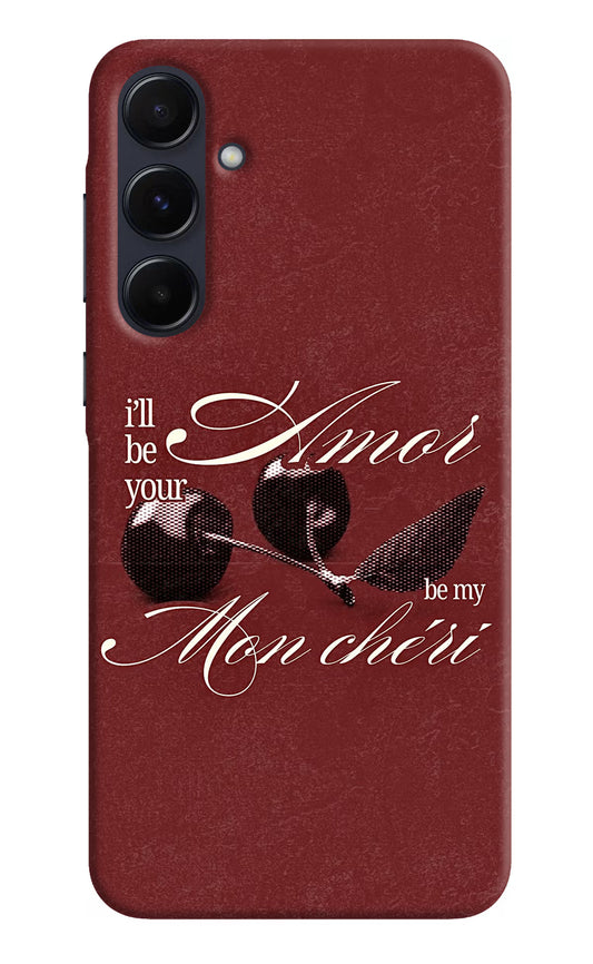 Velvet Cherry Samsung A55 5G Back Cover