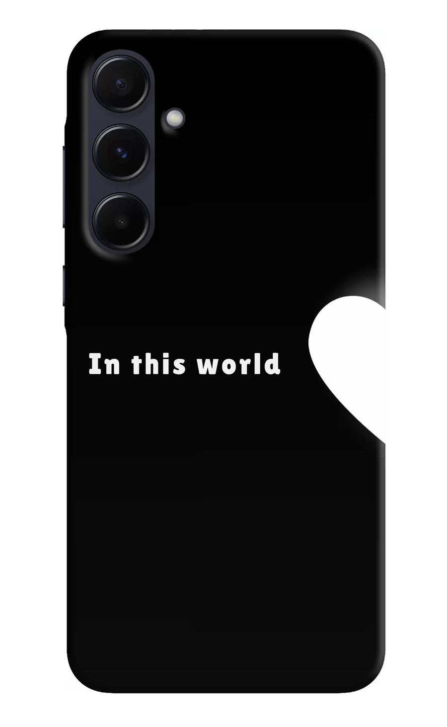 This World Samsung A55 5G Back Cover, Hard case