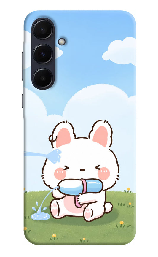 Bunny Treat Samsung A55 5G Hard Case Back Cover by Casekaro