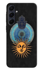 Divine Sun Samsung A55 5G Back Cover