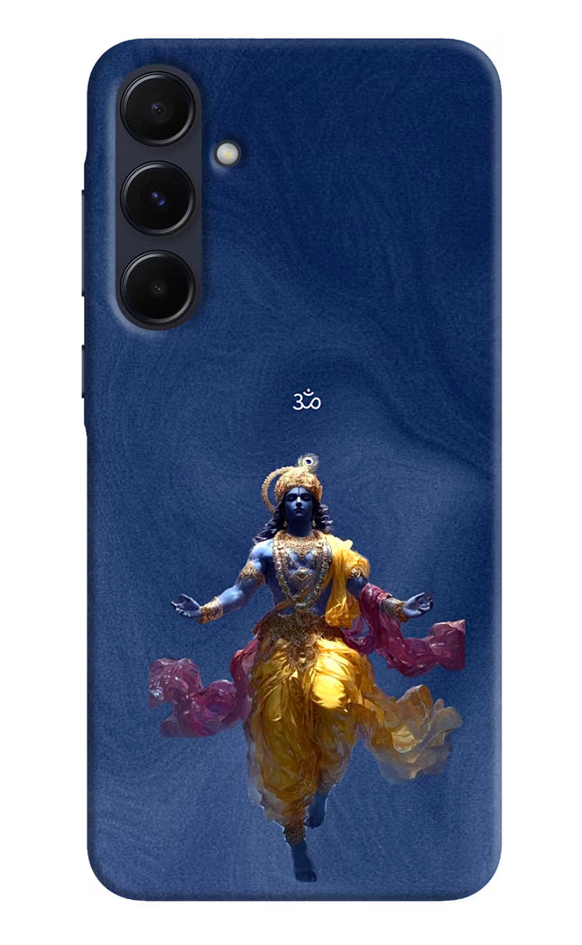 Cosmic Krishna Samsung A55 5G Hard Case Back Cover by Casekaro