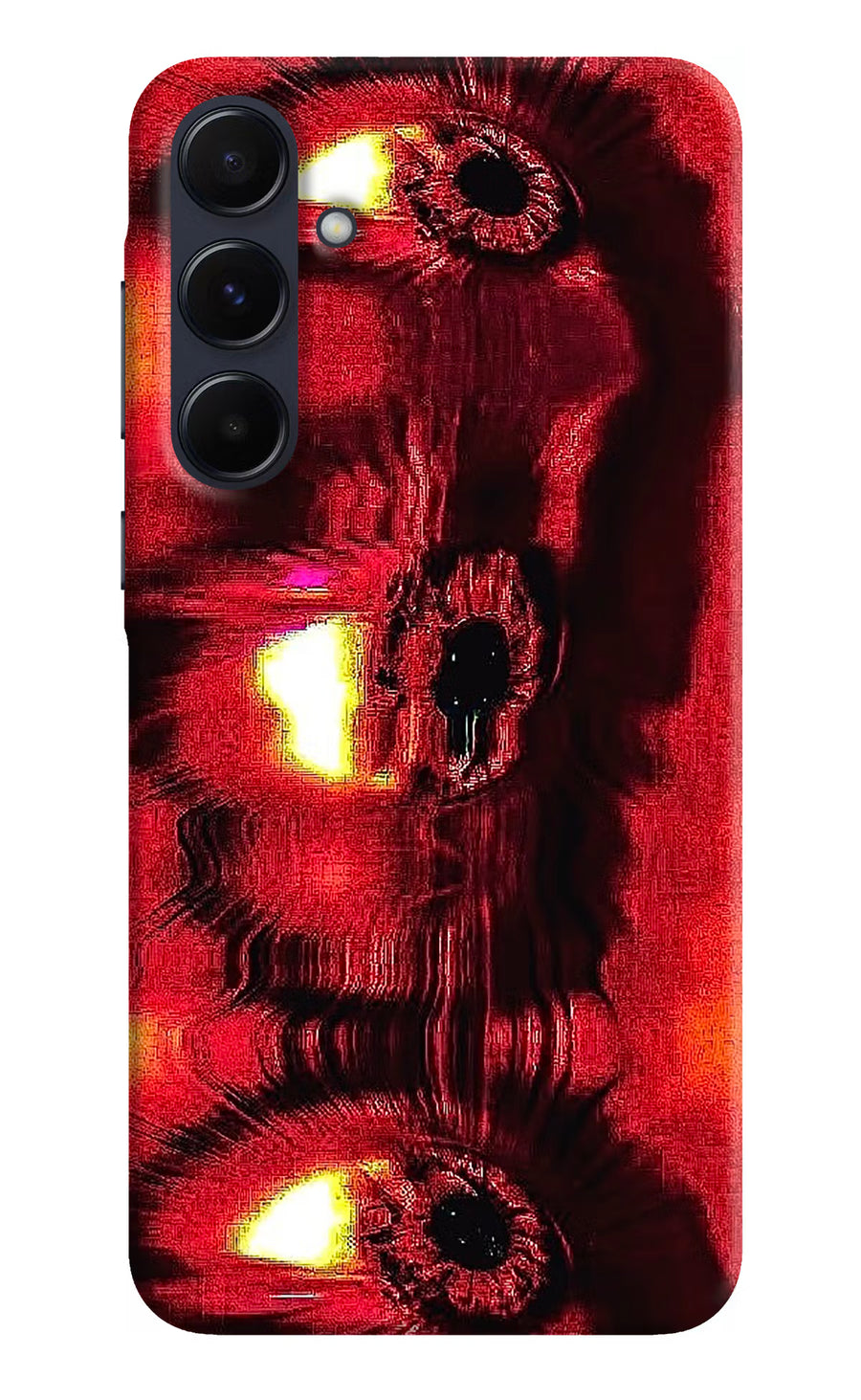 Fire Eye Samsung A55 5G Back Cover, Hard case
