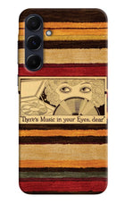 Vinyl Stripes Samsung A55 5G Back Cover