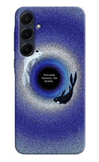 Dark Koi Samsung A55 5G Back Cover