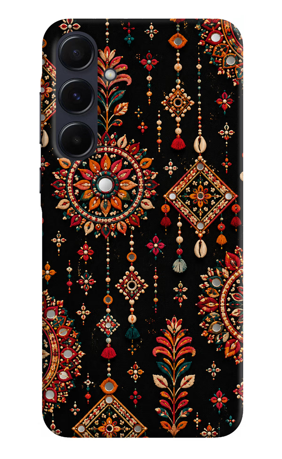 Boho Noir Samsung A55 5G Back Cover, Hard case