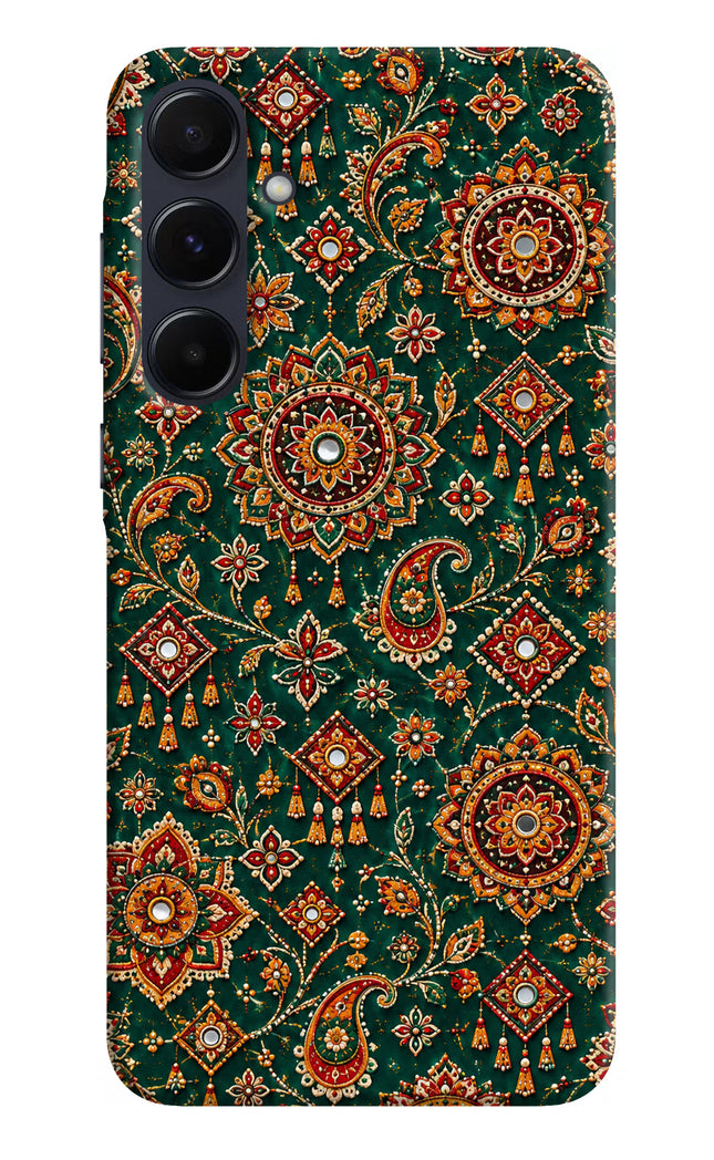 Green Pataka Samsung A55 5G Hard Case Back Cover by Casekaro