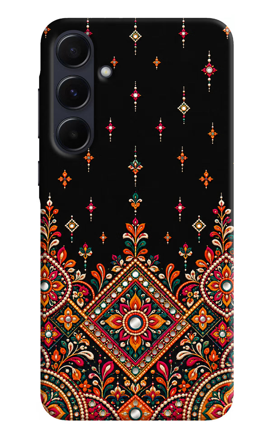 Noir Mehfil Samsung A55 5G Back Cover, Hard case