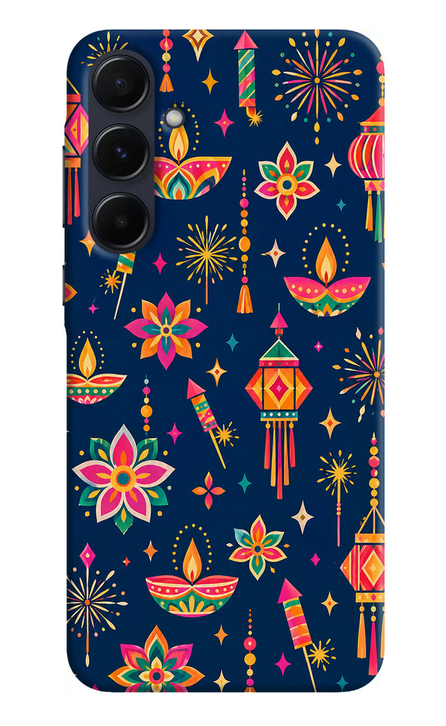 Festive Pop Samsung A55 5G Hard Case Back Cover by Casekaro