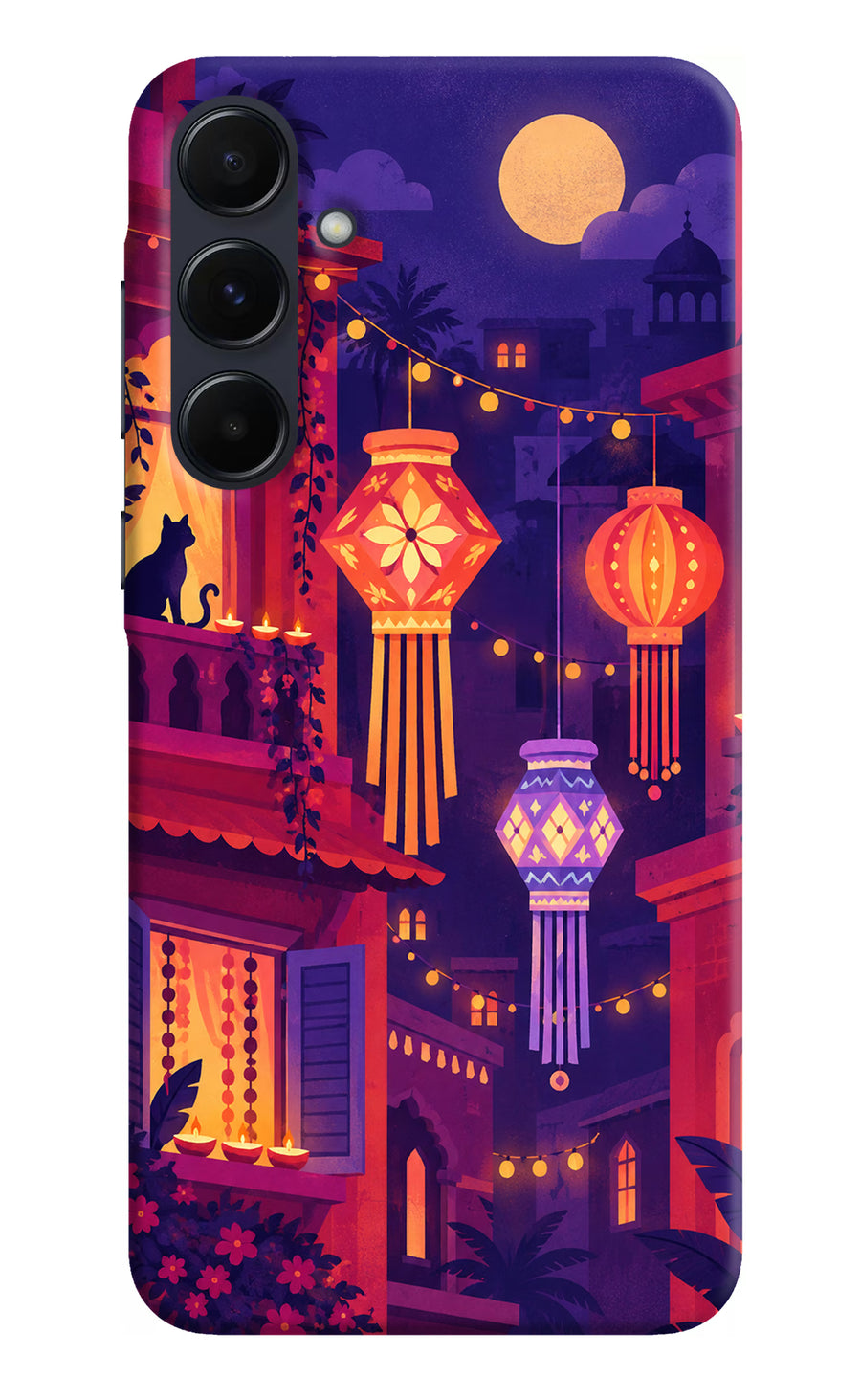 Lantern Lane Samsung A55 5G Back Cover, Hard case