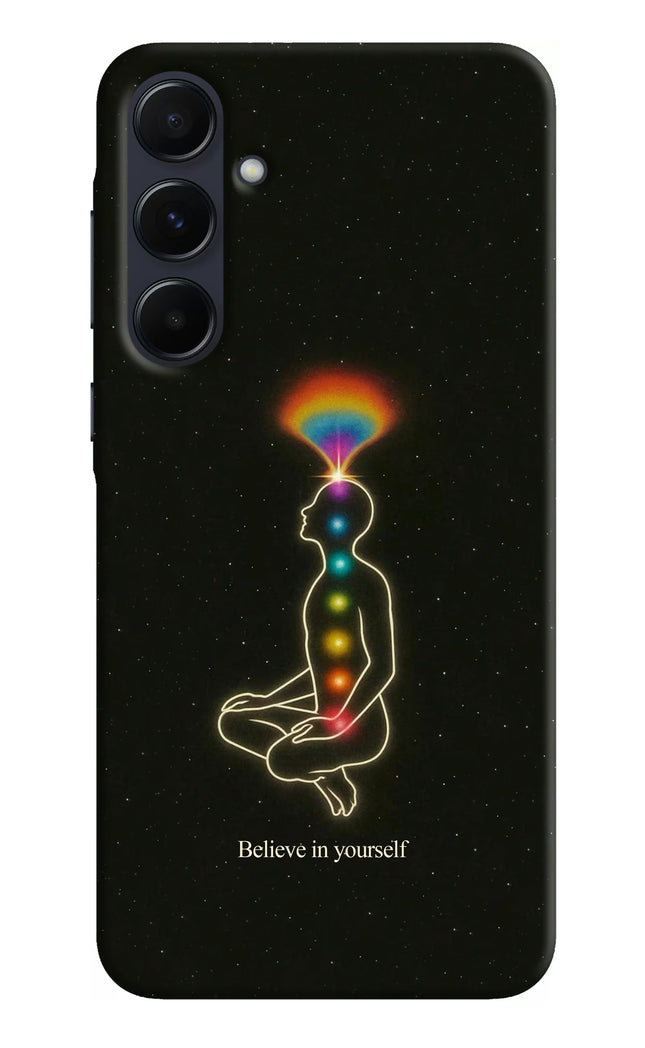 Believe in yourself Samsung A55 5G Hard Case Back Cover by Casekaro