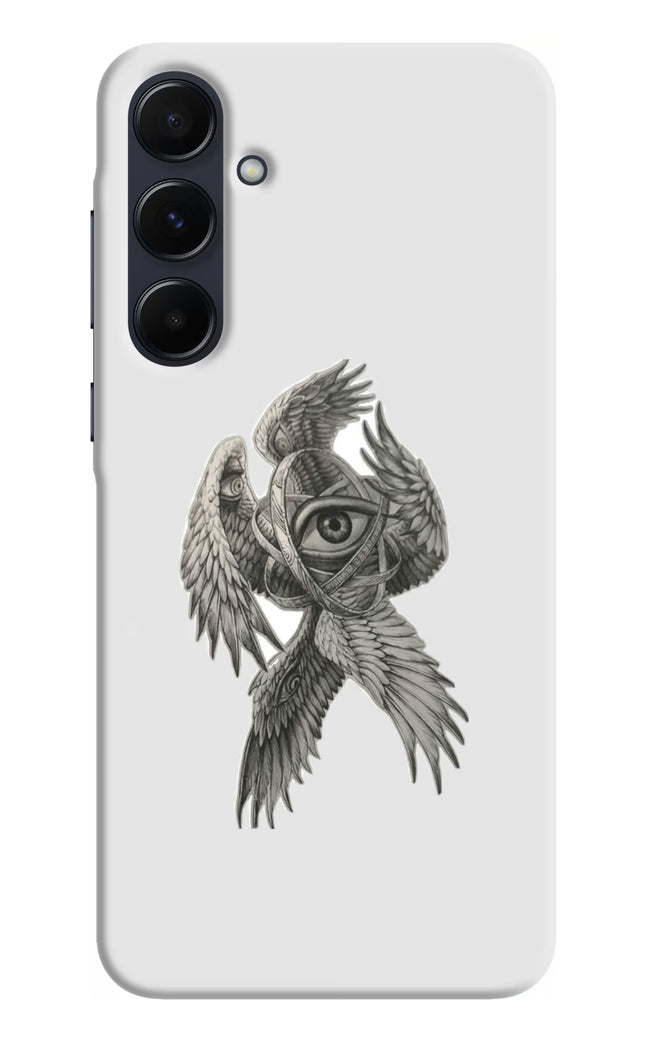 Accurate Angel Samsung A55 5G Hard Case Back Cover by Casekaro