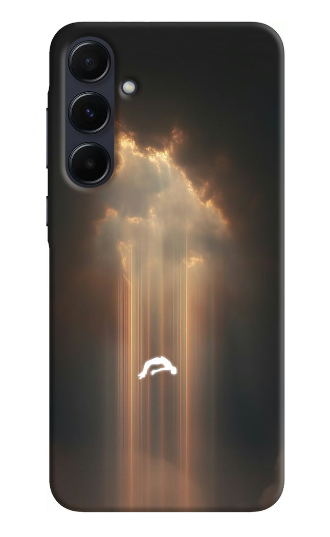 Heavenly Beam Samsung A55 5G Hard Case Back Cover by Casekaro