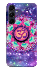 Om Purple Samsung A55 5G Pop Case by Casekaro