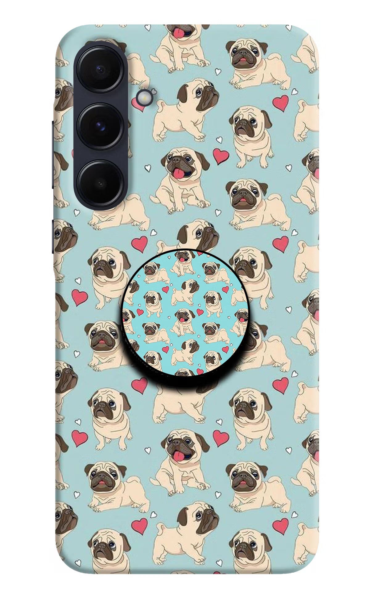 Pug Dog Samsung A55 5G Pop Case by Casekaro
