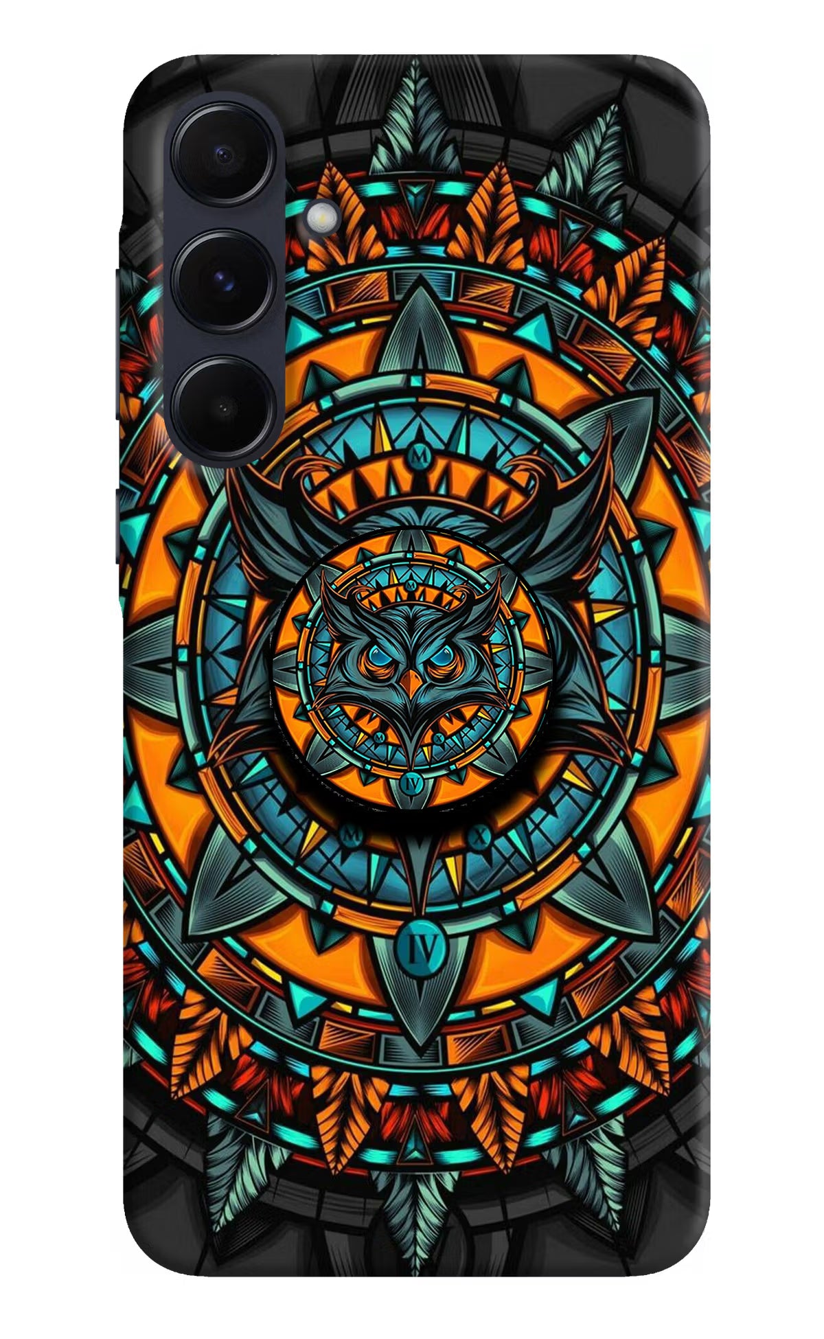 Angry Owl Samsung A55 5G Pop Case by Casekaro