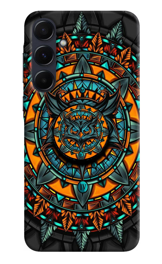 Angry Owl Samsung A55 5G Pop Case by Casekaro