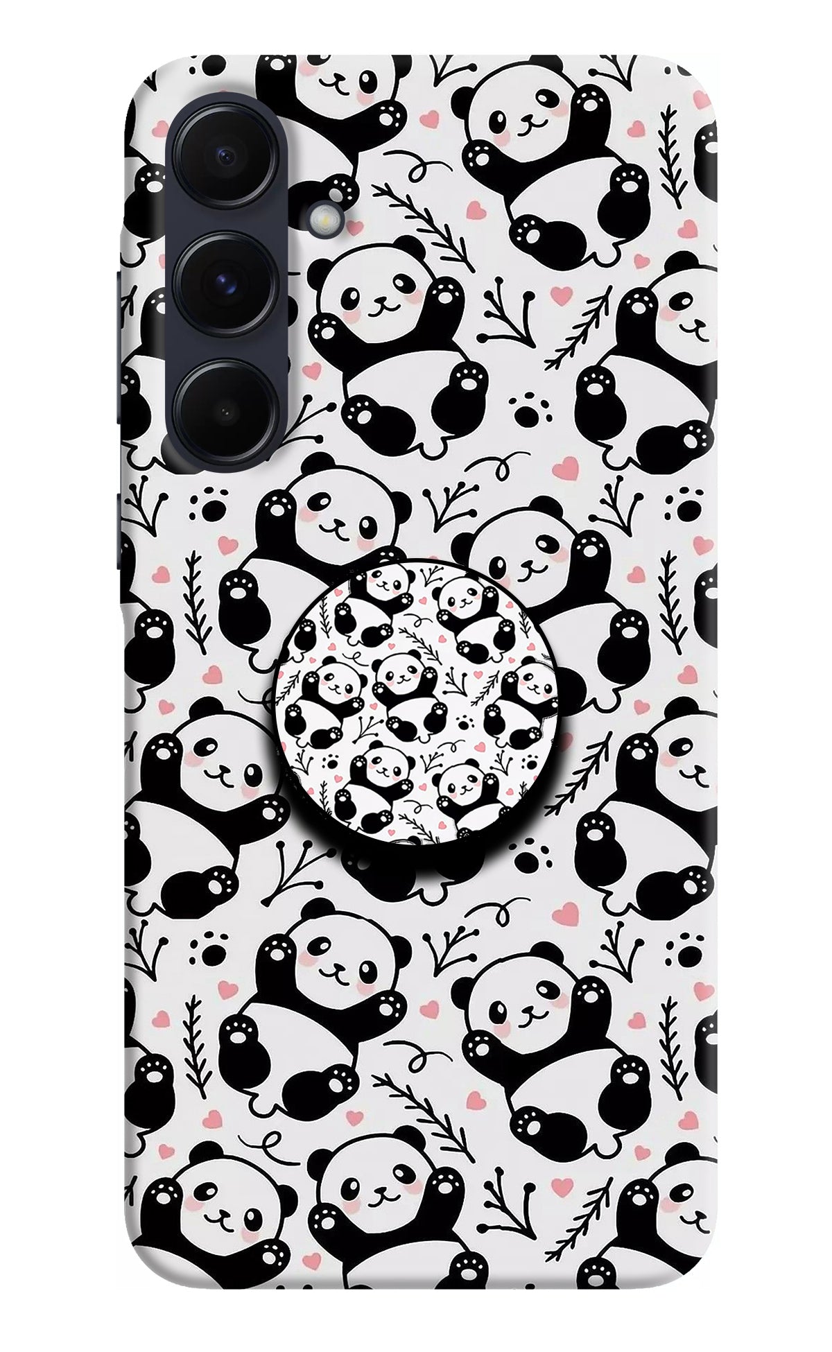 Cute Panda Samsung A55 5G Pop Case