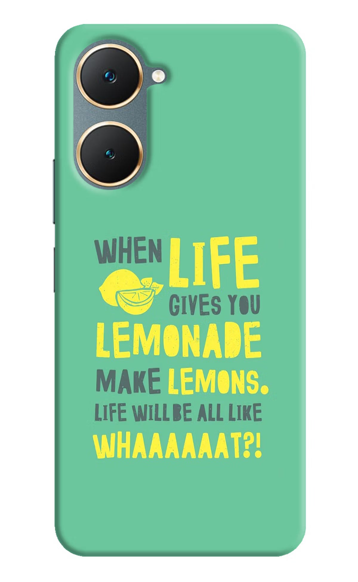 Quote Vivo Y18/Y18e Hard Case Back Cover by Casekaro