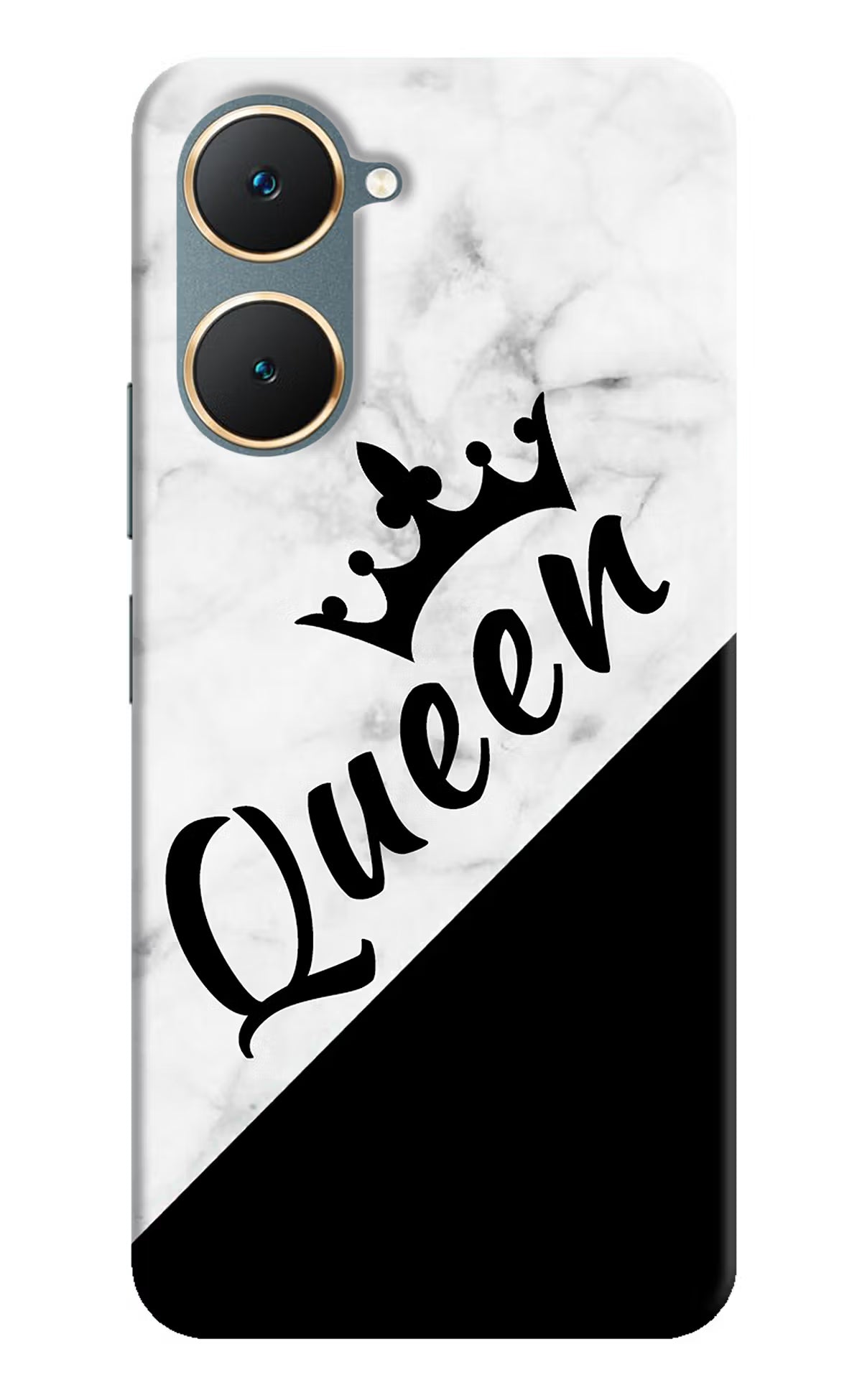 Queen Vivo Y18/Y18e Hard Case Back Cover by Casekaro