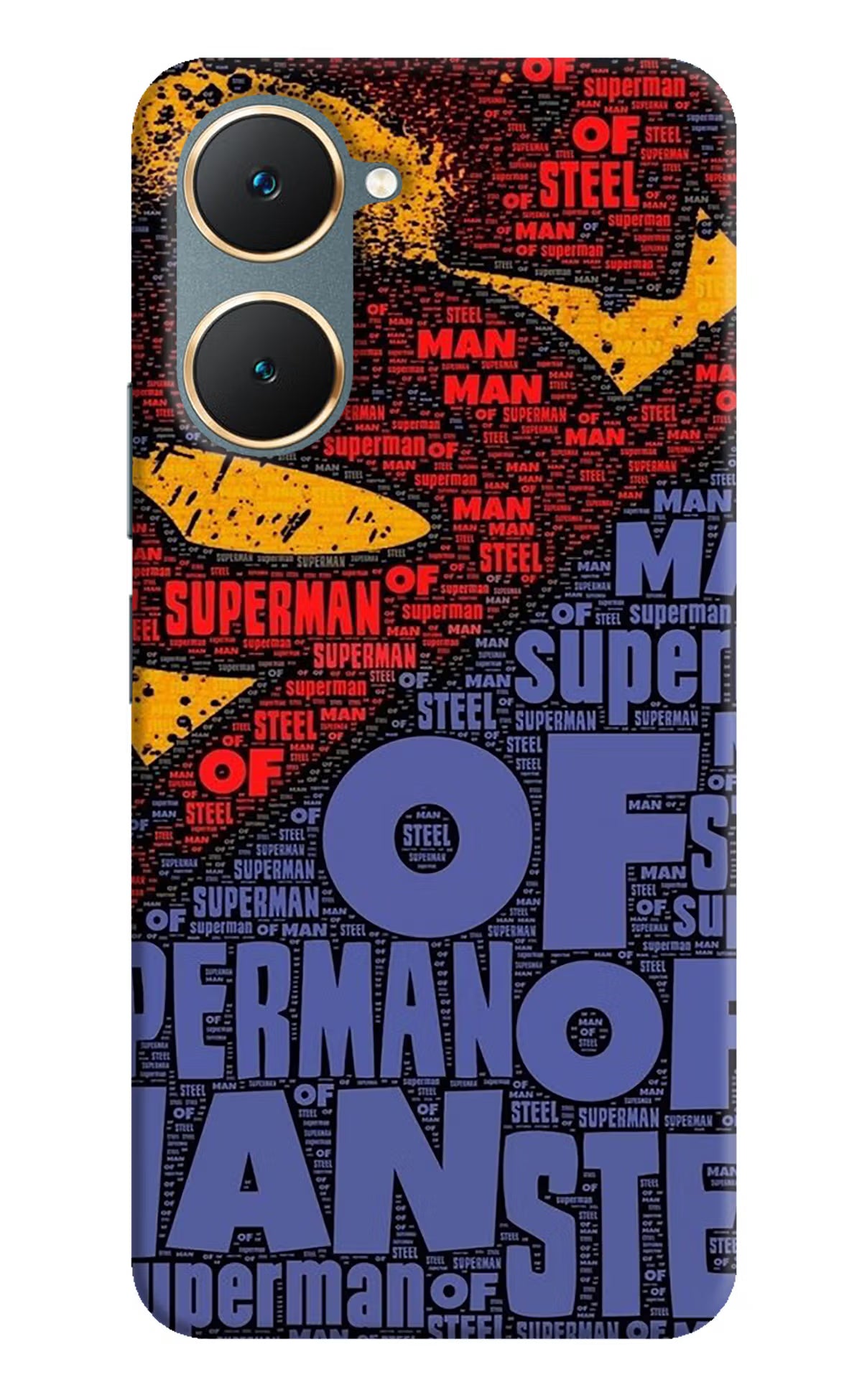 Superman Vivo Y18/Y18e Hard Case Back Cover by Casekaro