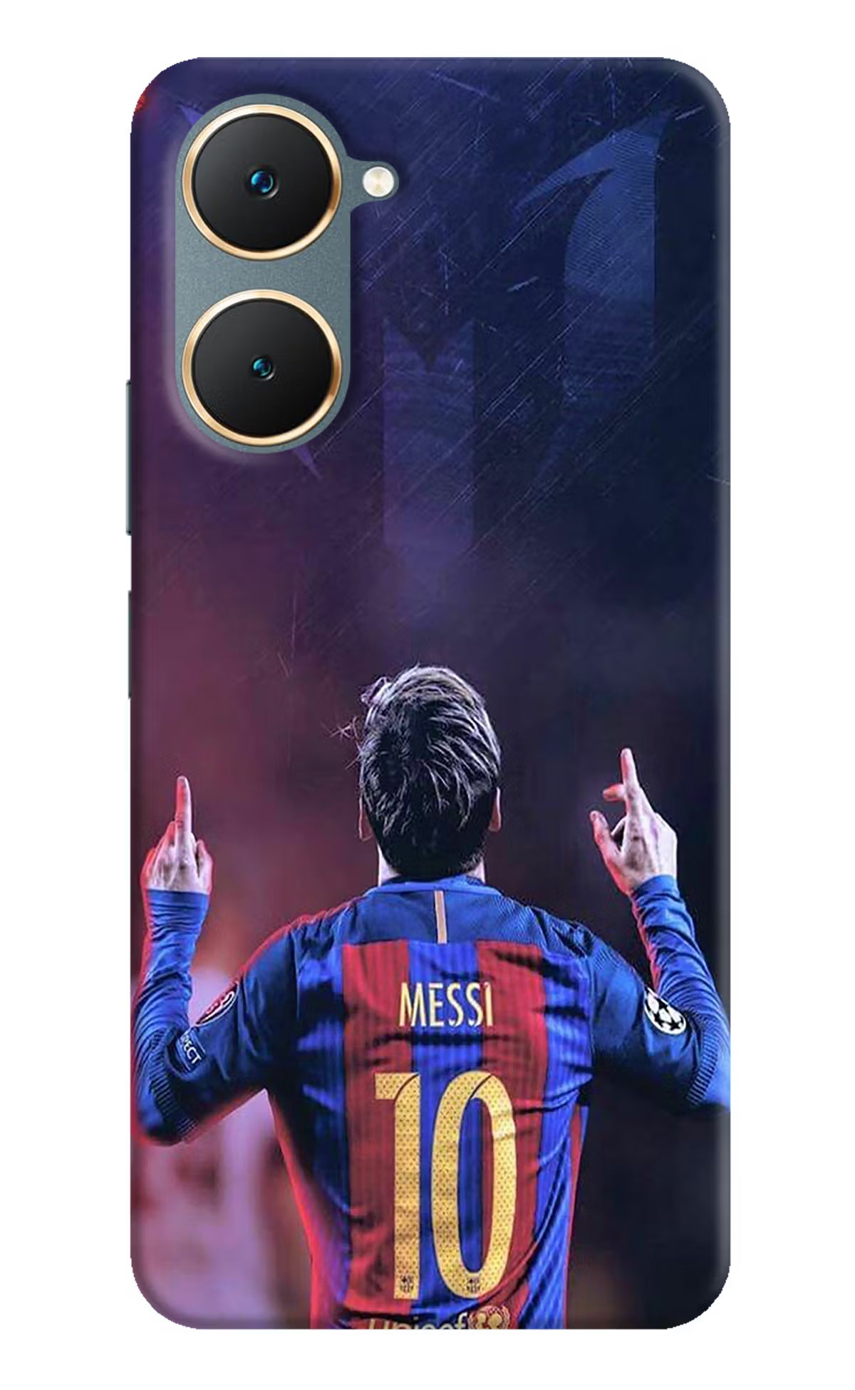 Messi Vivo Y18/Y18e Hard Case Back Cover by Casekaro