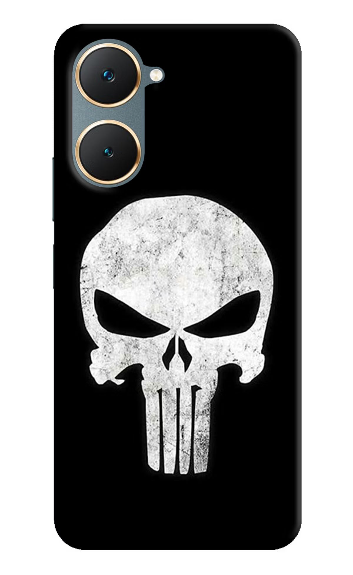 Punisher Skull Vivo Y18/Y18e Hard Case Back Cover by Casekaro