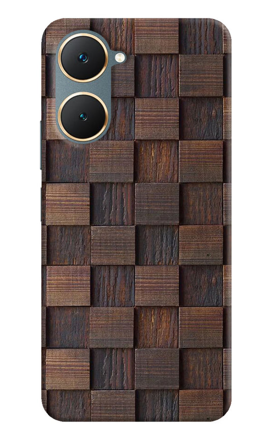 Wooden Cube Design Vivo Y18/Y18e Hard Case Back Cover by Casekaro