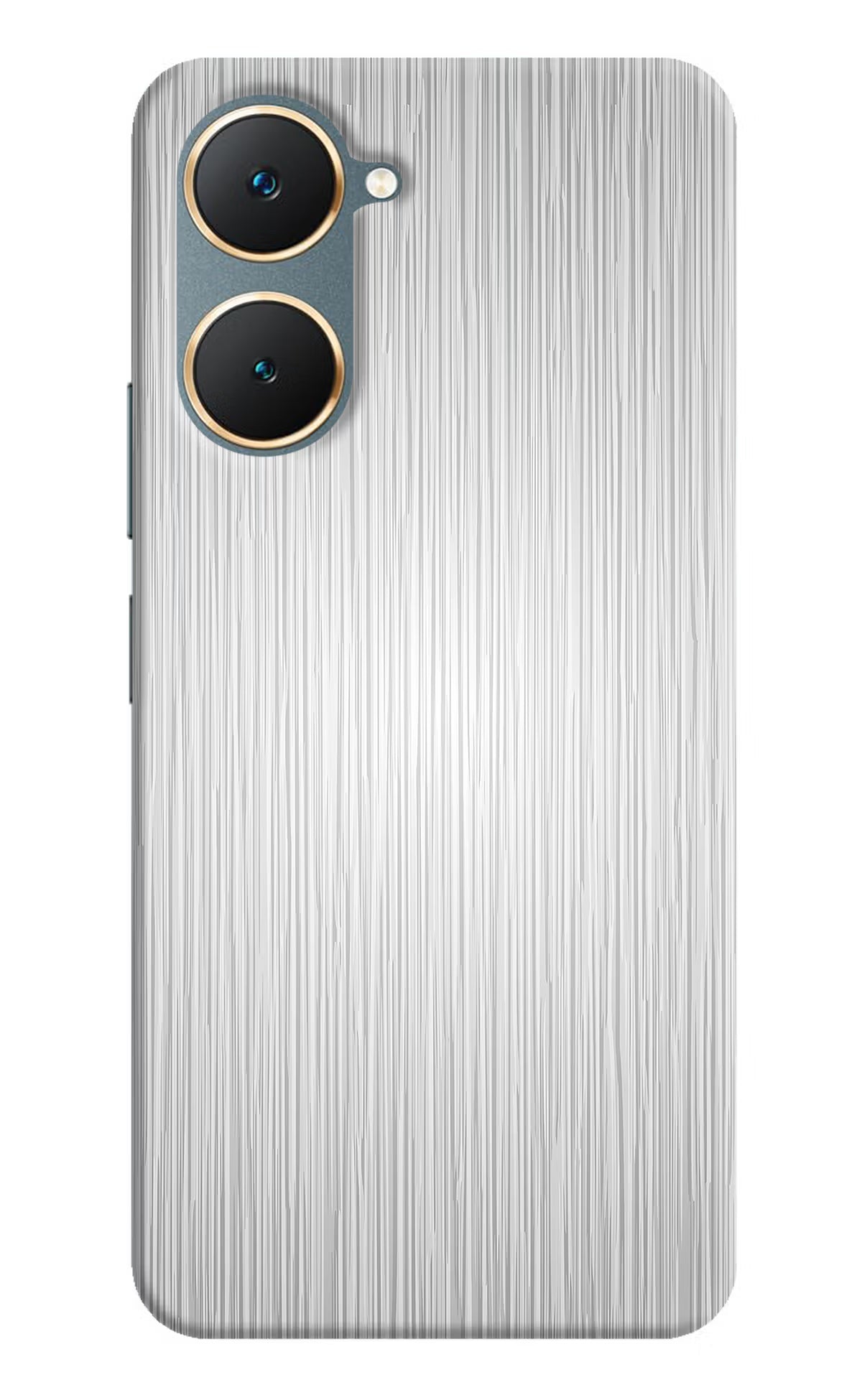 Wooden Grey Texture Vivo Y18/Y18e Hard Case Back Cover by Casekaro